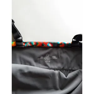 OFFLINE by Aerie Goals Floral Medium Support Sports Bra Black Multi S NWT thumbnail 4