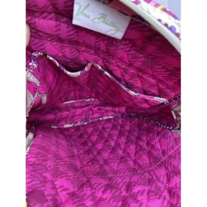 Vera Bradley Msrp Pink Gray Backpack thumbnail 9