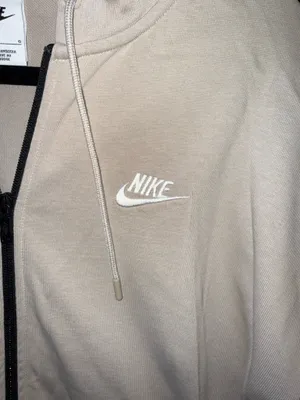 NIKE women’s Long Sleeve Fleece Zipper Active Hoodie sweater sz L ✨ thumbnail 6