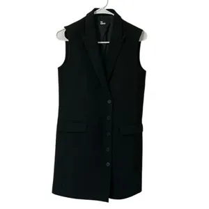 The Kooples Black Mini Sleeveless Blazer Dress(Size Small) thumbnail 6