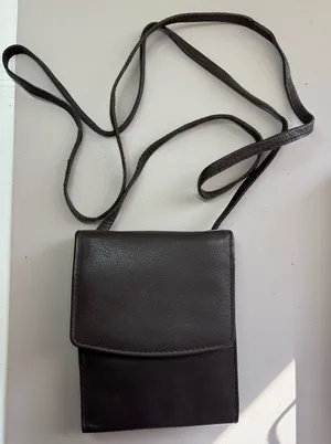 Genuine Brown Leather Made in Italy Bag thumbnail 1