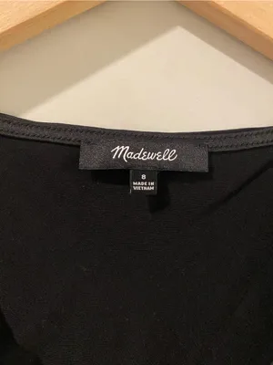 Madewell Emily Satin Sleeveless Button Up Size 8 thumbnail 3
