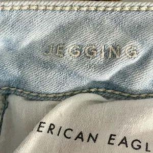 American Eagle Light Wash Next Level Stretch Curvy Super Hi Rise Jegging Jean 2 thumbnail 6