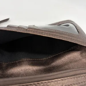 The Sak‎ Womens Wallet Bronze Leather Brass Hardware Reptile Print Trim Bi-Fold thumbnail 9