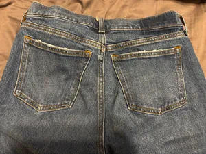Abercrombie 90s Straight Mid-Rise Jeans Curve Love thumbnail 5
