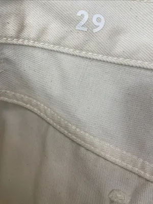 J.Crew ‘84 Low Rise wide-leg Jeans in Ecru thumbnail 7