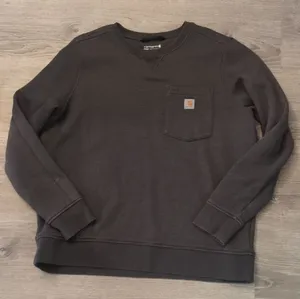 Carhartt grey relaxed fit midweight Crew neck sweatshirt size XL (16-18) thumbnail 1