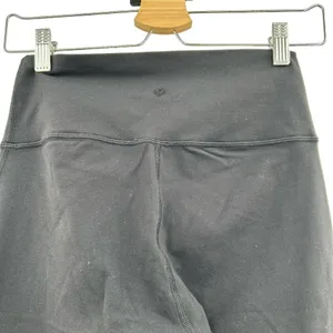 Lululemon High Times Crop *Tech‎ Mesh Black Leggings Size 6 thumbnail 8