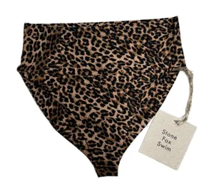 Stone Fox Swim TAJ Women’s Bottom Swimsuit Bottom - Sahara‎ Print XS $35 thumbnail 1