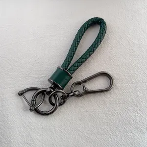 Car Keychain Carabiner Keychain for Men Women Braided Rope Bag Charm Key Rings thumbnail 3