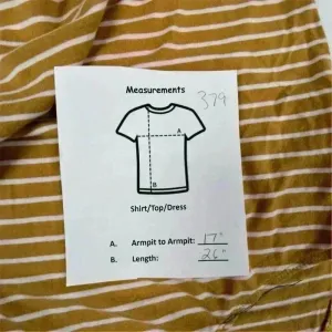 American Eagle Women's Striped yellow/gold and white Bodysuit Multicolor Size M‎ thumbnail 8