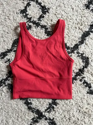 Lululemon Power Pivot Tank Carnation Red thumbnail 4