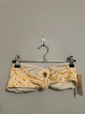 Dippin Daisy’s Lotus Bandeau Top and Taya Cheeky Bottom in Martini Yellow - NWT thumbnail 9