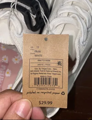 Mad Love White Shoes For Women Size 11 New thumbnail 3
