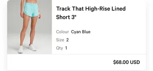 Lululemon Track That 3" High-Rise Shorts thumbnail 5