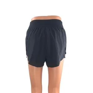 Crzyoga Women's Black High Rise Workout Running Gym Athletic Mini Short Size S thumbnail 3