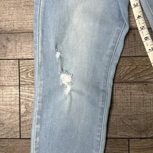 KanCan Light Wash Distressed Ankle Jeans Blue Size undefined thumbnail 5