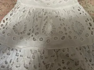 Gianni Bini Dress White Eyelet thumbnail 6