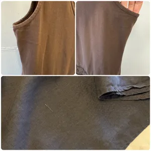 Katherine Barclay‎ Brown Tiered Midi Maxi Dress XL Crochet Lace Coin Detail Boho thumbnail 7