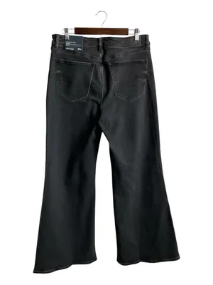 American Eagle Outfitters Black High-Rise Flare Jeans thumbnail 2