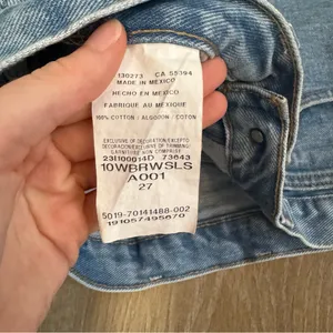 Wrangler Distressed Denim Mini Shorts thumbnail 3