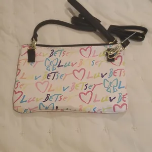 NWOT Betsey Johnson Crossbody mini purse multicolor (37) thumbnail 3