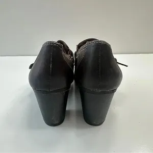 Natural Soul by Naturalizer CARLO Heeled‎ Loafer 8.5M Brown Slip On Academia thumbnail 4