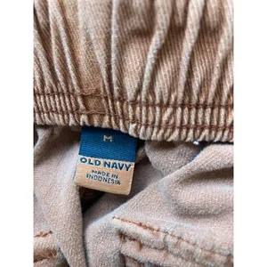 Old Navy Cargo Barrel Leg Casual Indie Sleaze Cotton Coco Brown Mid Rise Pants thumbnail 9