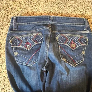 Cruel Denim Blake Womens 30/9S Dark Wash Embroidered Bootcut Jeans‎ CB41754071 thumbnail 8