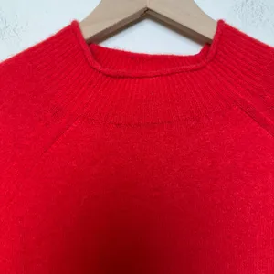 J. Crew Women Roll Neck Alpaca‎ Merino Wool Sweater Small Preppy Lightweight thumbnail 2
