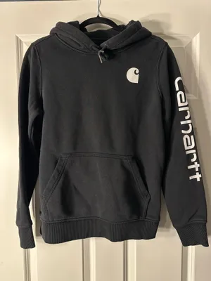 Carhartt Hoodie Black thumbnail 1