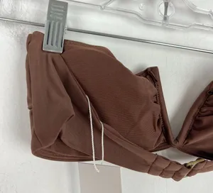 NWT Andie Swim The Scala Top Flat in Espresso Brown Size Small S NEW thumbnail 7