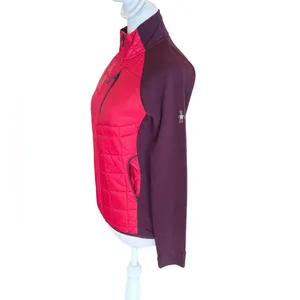 Smartwool PhD Wool Jacket Smartloft Divide Pink Magenta Purple Full Zip Small thumbnail 4
