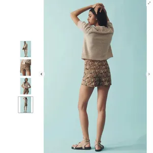 Anthropologie Maeve The Colette Shorts - Maize thumbnail 5