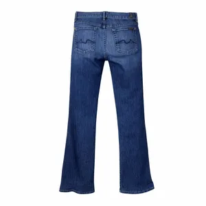 7 For All Mankind Women’s Bootcut Jeans Size 26 Medium Wash Low Rise Made in US thumbnail 8