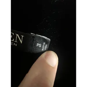 Lauren Ralph Lauren Womens PS Black Velvet Crest Pajama Top Button Down Cardigan thumbnail 4