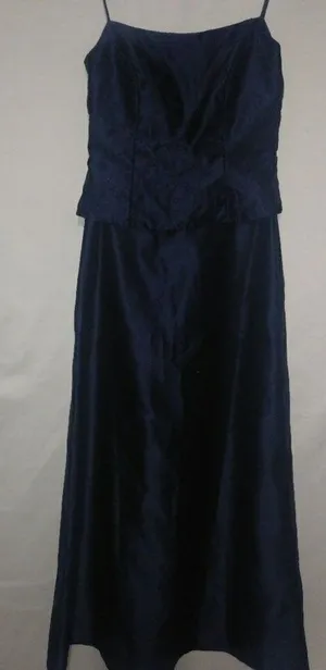 Alfred Angelo 7 Midnite Blue Formal Dress thumbnail 1