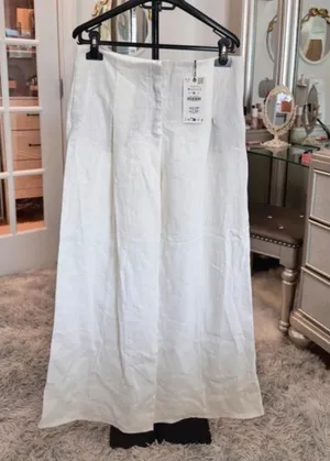 Zara Line Blend wide leg pants thumbnail 1