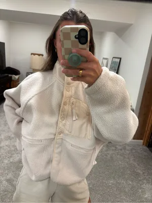 Free People Hit the Slopes Fleece Jacket thumbnail 6