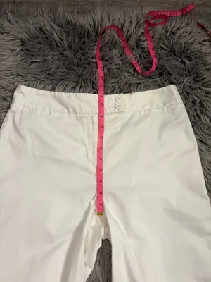 Talbots stretch cotton twill Bermuda length shorts white 10 thumbnail 5