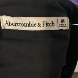 Abercrombie & Fitch Black Crop Top thumbnail 4