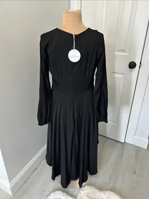 Petal & Pup Magnolia Dress High Low Black thumbnail 5