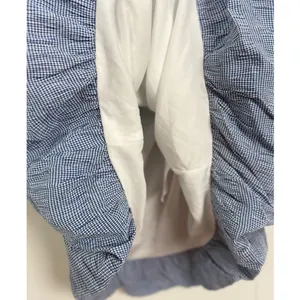 Wild Fable Gingham Mini Dress XXS Blue White Cottagecore Coquette Bubble Hem thumbnail 5