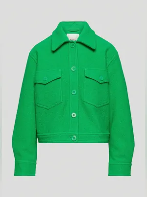Aritzia Autum Shirt Jacket - Alien Green thumbnail 1