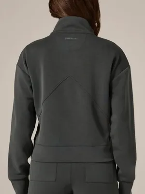 7 Diamonds Rev Crop Quarter Zip Green Size L thumbnail 2