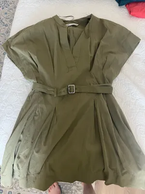 Green ZARA Dress Mini thumbnail 2