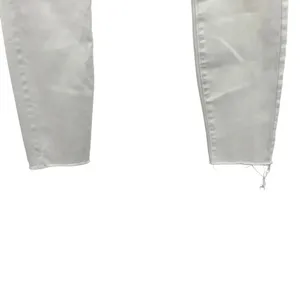 Mother Denim Looker Ankle Fray Jeans in Glass Slipper‎ White Size 26 thumbnail 7