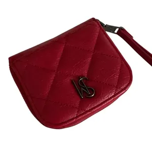 Steve Madden Red Quilted Wallet thumbnail 2