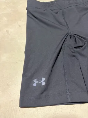 Under Armour Black Compression Shorts medium thumbnail 2