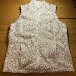 J. Jill teddy fuszy sherpa vest medium thumbnail 1